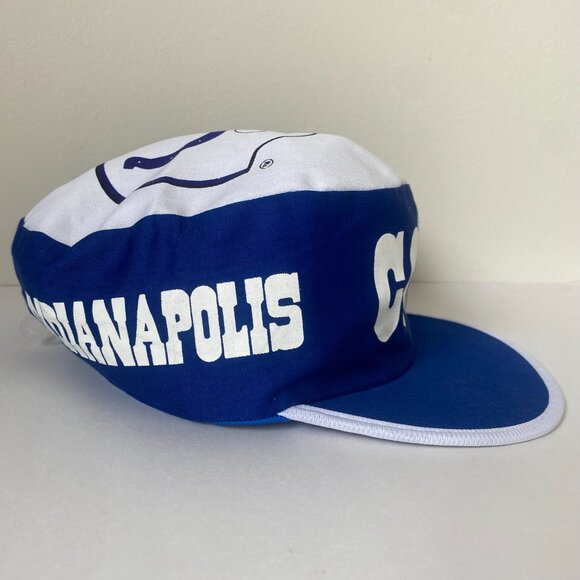 Deadstock Vintage NFL Indianapolis Colts Painters Cap Hat, Adult One Size - Picture 3 of 8